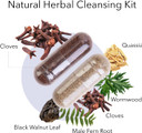 Kroeger Herb Products, Wormwood Herb Supplement Kit, Black Walnut, Clove, Quassia, Worm Wood Detox Cleanse - Capsules, Non-Gmo, Gluten Free, No Preservatives Or Fillers, Made In Usa