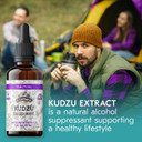Kudzu Extract  Kudzu Root Organic Supplement- Natural Kudzu Plant - Kudzu Root Extract - Non-Alcohol Supplement - Made In Usa  2 Oz