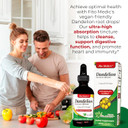 Lab - Dandelion Tincture, Vegan Dandelion Root Drops Supplement For Cleansing, Digestive Function, Heart & Immunity, Ultra High Absorption, Alcohol Free, Diente De Leon S