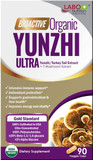 Labo Nutrition Bioactive Organic Yunzhi/Turkey Tail Ultra - 7 Mushroom Extract Supplement, Turkey Tail Cordyceps Maitake Reishi Agaricus Blazei Shiitake For Immunity No Fillers Vegan Usda Organic