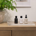 L'Avant Collective Kitchen Essentials Mini Travel Set Dish Soap, Hand Soap, Multipurpose Surface Cleaner High Performing Notes Of Ylang Ylang, Bamboo, Lavender, Geranium Fresh Linen Scent 3X 2Oz