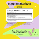 Lemme Purr & Debloat Capsule Bundle - Vaginal Health Supplement For Women, Debloat Capsules For Bloating & Gas Relief, Probiotics & Prebiotics - Gluten Free, Non-Gmo - 60 Ct. Each