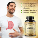 Licorice Root 100 Capsules - Pure Organic Glycyrrhiza Glabra Extract Supplement For Digestion, Respiratory Health, Adrenal Fatigue & Immunity Support - Natural Anti-Aging Benefits