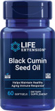 Life Extension Black Cumin Seed Oil 500 Mg Immune & Inflammatory Support & N-Acetyl-L-Cysteine 600 Mg Antioxidant 60 Capsules