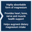 Life Extension Magnesium Glycinate, Heart Health, Bone Health, Nerve And Muscle Support, Highly Absorbable, Gluten-Free, Non-Gmo, Vegetarian, 90 Capsules