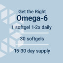 Life Extension Mega Gla Sesame Lignans, Omega-6 Fatty Acids To Promote A Healthy Inflammatory Response, Gluten Free, Non-Gmo, 30 Softgels