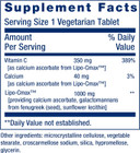 Life Extension Vitamin C 24-Hour Liposomal Hydrogel Formula, Absorbs Better Than Standard Vitamin C, Up To 24 Hours, Get The Most Out Of Your Vitamin C, Gluten-Free, Non-Gmo, Vegetarian, 60 Tablets