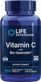 Life Extension Vitamin C And Bio-Quercetin®, Cardiovascular Health Supplement, Immune Support, Highly Absorbable, Quercetin, Vitamin C, Gluten Free, Non-Gmo, Vegetarian, 60 Tablets