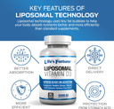 Life'S Fortune Liposomal Vitamin D3 5000 Iu Supplement Non-Gmo, High Absorption, Supports Healthy Bones Mood And Immune System Function, 60 Veggie Caps