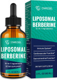 Liposomal Berberine Hcl Liquid Drops  Advanced 12-In-1 Herbal Formula With Ceylon Cinnamon, Bitter Melon, Green Tea & More  4 Fl Oz