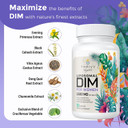 Liposomal Dim Supplement - 1500 Mg Women Dim Supplement - Estrogen Supplements Contain Vitamin E, Evening Primrose, Black Cohosh, Omega-3 Fatty Acids