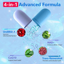 Liposomal Urolithin A Supplement - 1700Mg Per Serving (60 Softgels, 30 Day Supply) For Healthy Aging And Muscle Health - Energy Supplements With Nad, Coq10, Trans-Resveratrol