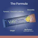 Liquid Turmeric Formula  Enhanced Absorption 1500 Mg - Lemon Flavor, 15 Sticks