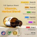 Liquid Vitamin D3 K2 + Glucosamine Chondroitin Msm