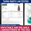 Liquid Vitamin D3 K2 10000Iu With Magnesium Glycinate 5Mg | Vit D3 K2 Drops For Adults | Mk7 Vitamin K2 100Mcg | Vitamin D3 + K2 Supplement For Men & Women | Gluten Free | Non-Gmo