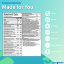 Liquidhealth Complete Multiple & Mega Energy B-Complex Daily Liquid Vitamins Bundle For Adults - Immune System Support, Increase Energy, Gut & Heart Health - Whole Foods, Vegan, Non-Gmo, Made In Usa