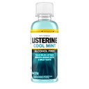 Listerine Alcohol Free Mouthwash, Less Intense Alcohol-Free Oral Care Formula For Bad Breath, Cool Mint Flavor, 3.2 Fl. Oz