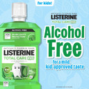 Listerine Total Care Kids Mouthwash, Ada Accepted, Alcohol Free Anticavity Sodium Fluoride Mouthwash, Kids' Oral Rinse For Cavity Protection, Mint Flavor For Children'S Oral Care, 500 Ml