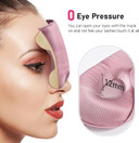 Litbear 100% 22 Momme Mulberry Silk Sleep Mask - 3D Contoured Eye Mask For Men & Women, Soft Breathable Sleeping Mask With Adjustable Strap, Perfect Blocks Light For Sleeping (Black)