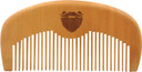 Live Bearded Premium All-Natural Wooden Beard Comb - Anti-Static - Reduce Snagging, Damage And Ingrown Hairs - Keep Mustache Off Your Lip - Fits In Pocket - Easy Daily Grooming
