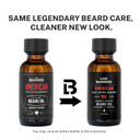 Live Bearded: Premium All-Natural Beard Oil For Men With Jojoba Oil Beard Care - 1 Fl Oz - Made In The Usa - Beard Oil For Dry Flaky Skin - American Scent: Cedar, Vetiver, Bergamont