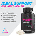Livingood Daily Collagen + Joint Support, Grass Fed Multi Collagen Peptides I Iii V X With Hyaluronic Acid, Joint Support Supplement For Women & Men, Hair Skin Nails, Keto & Gluten Free, 120 Capsules