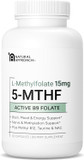 L-Methylfolate 15Mg Plus Methyl B12, D3, Taurine & Nac | 5-Mthf (Bioactive B9) Premium-Grade | Methylated Vitamins To Support Mood, Nerve Health & Methylation* | Methylfolate Supplement | 30 Capsules