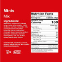 Loacker Minis Wafer Variety Pack - 30% Less Sugar - Premium Assorted Cream Filled Wafer Cookies - Mix Of Hazelnut, Chocolate And Vanilla Crispy Wafers - Non-Gmo - Sustainably Sourced Ingredients - 10G/0.35Oz, 40 Individually Wrapped Snack Packs (Mix)