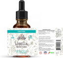 Lobelia Tincture, Organic Lobelia Extract, Lobelia Drops (Lobelia Inflata) Dried Herb