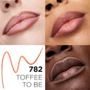 L'Oreal Paris Colour Riche Lip Liner Pencil, Creamy Lip Liner With Omega 3 And Vitamin E, 782 Toffee To Be (Warm Deep Brown)
