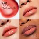 L'Oreal Paris Plump Ambition Hyaluron Lip Oil, 24 Hr Lip Gloss With Hyaluronic Acid, Volumizing Formula With Glass-Like Shine, Rouge In Love 380, 0.16 Fl Oz