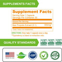 Lovita Propolis Capsule | High Potency | 5:1 Concentration | Natural Propolis Extract | 30 Vegetarian Capsules (1 Months Supply)