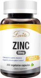 Lovita Zinc 50Mg | Potent Highly-Absorbed Chelated Zinc Supplements, Picolinate & Bisglycinate | Vegan, Gluten Free, Non-Gmo | For Immune, Antioxidant Support & Healthy Skin | 200 Capsules