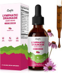 Lymphatic Drainage Supplements Drops For Immune, Lymph System Support, Cleanse & Detox, Liver Health With Echinacea,Elderberry,Cleavers Herb,Burdock, Calendula, Vegan, Non-Gmo,Natural Flavor, 2 Fl Oz