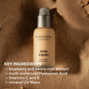 Mádara Organic Skincare | Skin Equal Soft Glow Foundation Spf15 Sand 40-30 Ml, Mineral Foundation With Hyaluronic Acid, Buildable Medium Coverage, Dewy Foundation, Vegan, Cosmos Natural Certified