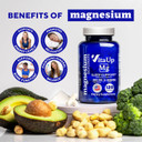 Magnesium Glycinate 200Mg - Usa Made Magnesium Supplement For Sleep, Heart, Bones, Metabolism Support - High Absorption Magnesium Bisglycinate Capsules - 120 Vegan Chelated Capsules
