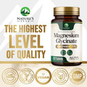 Magnesium Glycinate 500Mg - Chelated For Ultra Absorption - Supports Bone, Muscle, Nerves & Heart Health, Nature'S Sleep Support, Best Magnesium Supplement Pills For Whole Body Support - 120 Tablets