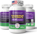 Magnesium Glycinate 500Mg Capsules - Magnesium Supplement For Sleep, Immune, Bone & Muscle Support And Heart Heal - Non-Gmo, Gluten-Free, Gentle On Stomach - 90 Vegetarian Capsules