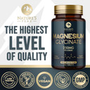 Magnesium Glycinate Chelated For Max Absorption - Supports Bone, Muscle, Nerves & Heart Health, Nature'S Sleep And Stress Support, Best Magnesium Supplement Pills For Whole Body Support - 240 Tablets