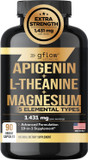 Magnesium Glycinate Complex With 19 In 1 Vital Nutrients - Magnesium Oxide Malate Taurate Citrate L Theanine, Ashwagandha L Tryptophan 5-Htp Gaba Phosphatidyl Serine, Chamomile