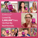 Magnesium Glycinate Gummies 600Mg, Non-Gmo, Gluten-Free, Magnesium Gummies For Adults & Kids, Sleep, Relaxation & Focus, Orange Flavor, 60 Count