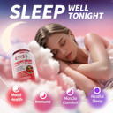 Magnesium Glycinate Gummies,Magnesium Potassium Supplement With Taurate, Malate, Vitamins D, C, B6, Calcium,Body Support,Raspberry Magnesium Gummies For Adults&Kids