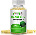 Magnesium Glycinate Supplement, High Absorption Dietary Supplement For Muscle, Heart, Nerve And Bone Support, Gluten Free, Non Gmo, 120 Capsules, 60 Day Supply