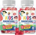 Magnesium Gummies For Kids & Adults - 100Mg - Calm Magnesium Chews - Magnesium Citrate Chewable Supplement For Mood & Muscle Support - 90 Gummies