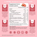 Magnesium Potassium Supplement Gummies - New Formula Calm Magnesium Glycinate Gummies & Potassium Citrate 200 Mg Plus Omega 3, B6, D3, K2 & Calcium For Zzz, Leg Cramps & Muscle - 120 Count