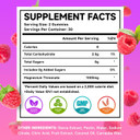 Magnesium Threonate Gummies 1000Mg, Magnesium L-Threonate Supplement For Kids & Adults, Muscle & Nervous System Support, Non-Gmo, Sugar-Free, Raspberry Flavor, 60 Count