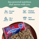 Maine Coast Sea Vegetables Kelp Krunch Original Sesame Bars | Organic Sesame Seed Snacks | Crunchy Seed Bars With Wild-Harvested Kelp | Gluten-Free, Dairy-Free, Vegan | 1 Oz - 1 Krunch Bar (Wrapped)