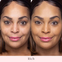 Mally Beauty Soft As Silk Powder Foundation - Rich - Buildable Light To Medium Coverage - Lightweight Matte Finish