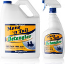 Mane 'N Tail Detangler 32Oz Sprayer And Refill Gallon, Eliminates Knots & Conditions Hair For Horses & Dogs