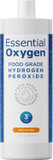 Essential Oxygen Food Grade Hydrogen Peroxide 3%, Natural Cleaner, Refill, 32 Fl Oz